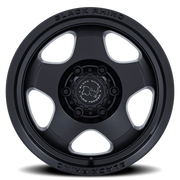 Black Rhino Sol 17x8 +20 5x130mm 71.6mm Matte Black