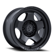 Black Rhino Sol 17x9 +12 6x120mm 74.6mm Matte Black