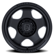 Black Rhino Sol 17x9 +12 6x120mm 74.6mm Matte Black