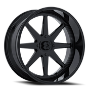 MSA Spark UTV 18x7 +10 4x137mm 96mm Gloss Black
