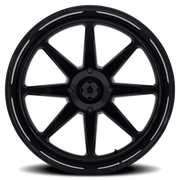 MSA Spark UTV 14x7 +10 4x137mm 96mm Gloss Black