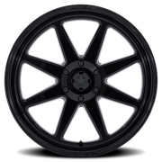 MSA Spark UTV 15x7 +10 6x139.7mm 100.3mm Gloss Black