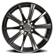 RTX Spark 14x5.5 +38 4x100mm 73.1mm Black Machined