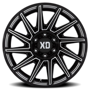 XD Series Specter 20x10 -18 6x139.7mm 106.1mm Gloss Black Milled