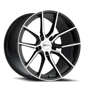 Cray Spider 19x11 +76 5x120.65mm 70.3mm Gloss Black Mirror Cut Face