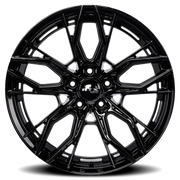 RTX R-Spec Spur 17x7.5 +40 5x114.3mm 73.1mm Gloss Black