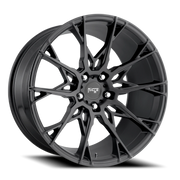 Niche Staccato 19x8.5 +35 5x120mm 72.5mm Matte Black