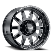 WELD Stealth 20x9 +20 5x114.3mm 78.1mm Gloss Black Milled
