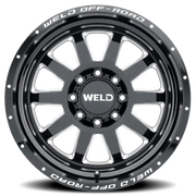 WELD Stealth 20x9 +0 8x170mm 125.1mm Gloss Black Milled
