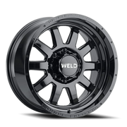 WELD Stealth 20x9 +0 8x180mm 124.3mm Gloss Black