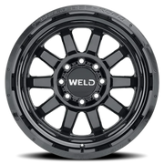 WELD Stealth 20x10 -18 8x170mm 125.1mm Gloss Black