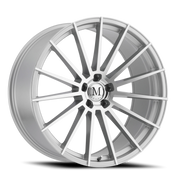 Mandrus Stirling 22x11.5 +32 5x112mm 66.6mm Silver Mirror Cut Face