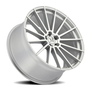 Mandrus Stirling 22x11.5 +32 5x112mm 66.6mm Silver Mirror Cut Face
