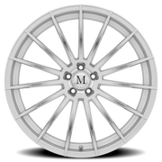 Mandrus Stirling 22x11.5 +32 5x112mm 66.6mm Silver Mirror Cut Face