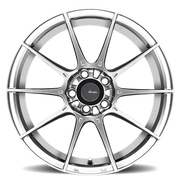 Advanti Racing USA Storm S1 17x8 +45 5x120mm 74.1mm Hyper Silver