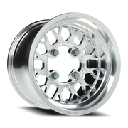 Vision 346 15x10 +0 4x156mm 131.1mm Gloss Black Milled Spokes