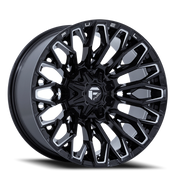 Fuel Strike FC865 22x12 -44 8x180mm 124.2mm Gloss Black Milled