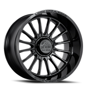 Lock Offroad Striker 20x9 +1 5x127mm 87.1mm Gloss Black