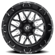 Fuel Stroke 20x12 -43 8x170mm 125.1mm Gloss Black Milled