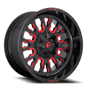 Fuel Stroke 20x10 -19 6x135mm 106.1mm Gloss Red Milled