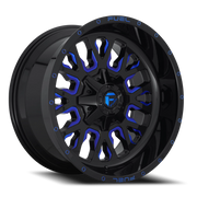 Fuel Stroke 20x12 -43 5x139.7mm 110.3mm Gloss Blue Milled