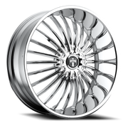 DUB Suave 26x9.5 +30 6x135mm 87.1mm Chrome