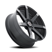 Vision 9042 24x9.5 +15 5x114.3mm 83.1mm Matte Black Anthracite Spoke Ends