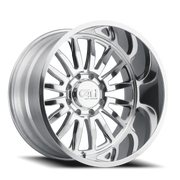 Cali Offroad Summit 24x14 -76 8x180mm 124.1mm Polished Milled Spokes