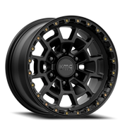 KMC Summit 16x8 +0 6x139.7mm 106.1mm Satin Black