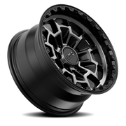 KMC Summit 16x8 +0 6x120mm 66.9mm Satin Black Gray Tint