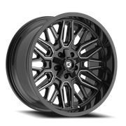 Gear Off Road Surge 20x9 +18 5x127mm 78.1mm Gloss Black Milled