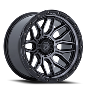 Fuel Surge 20x9 +1 8x165.1mm 125.1mm Gloss Black Machined Gray Tint