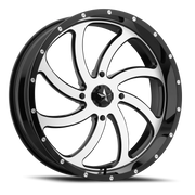 MSA Switch 18x7 +0 4x137mm 112mm Gloss Black Machined Face
