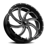 MSA Switch 20x7 +0 4x137mm 112mm Gloss Black Milled