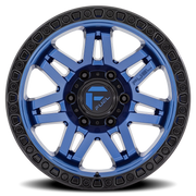 Fuel Syndicate 17x9 -12 5x127mm 71.5mm Dark Blue Black Ring