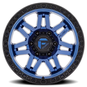 Fuel Syndicate 17x9 -12 6x139.7mm 106.1mm Dark Blue Black Ring