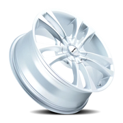 Touren TR22 17x7 +40 5x100mm 72.62mm Gloss Hyper Silver