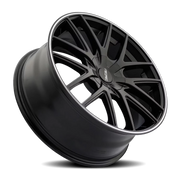 Touren TR60 20x8.5 +40 5x108mm 72.62mm Matte Black Machined Ring