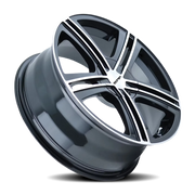 Touren TR62 16x7 +40 5x100mm 72.62mm Gloss Black Machined