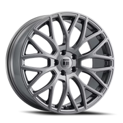 Touren TR76 17x8 +35 5x100mm 56.1mm Gloss Graphite
