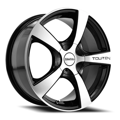 Touren TR9 18x8 +40 5x112mm 74.1mm Gloss Black Machined