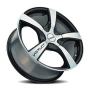 Touren TR9 18x8 +40 5x112mm 74.1mm Gloss Black Machined