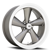 US Mags TS 22x9 +15 5x120.65mm 72.56mm Anthracite Diamond Cut Lip