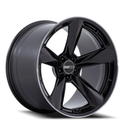 American Racing TTF 20x9.5 +15 5x120mm 74.1mm Gloss Black Double Dark Tint Lip