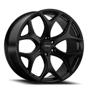 Torque Wheels TW118R Velocity 22x10 +25 6x135mm 87.1mm Satin Black
