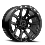 Torque Wheels TW301AF Baja Canyon 17x8.5 -12 5x114.3mm 71.5mm Satin Black
