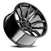 Torque Wheels TW403C Impact 22x12 -44 6x135mm 87.1mm Gloss Black Premium Milling