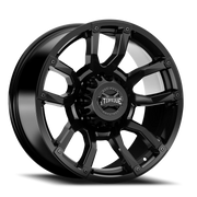 Torque Wheels TW403C Impact 20x9 -12 8x165.1mm 121.5mm Satin Black
