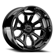 Torque Wheels TW404C Overdrive 22x11 -38 6x135mm 87.1mm Gloss Black