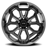 Torque Wheels TW404C Overdrive 20x10 -18 5x127mm 71.5mm Satin Black